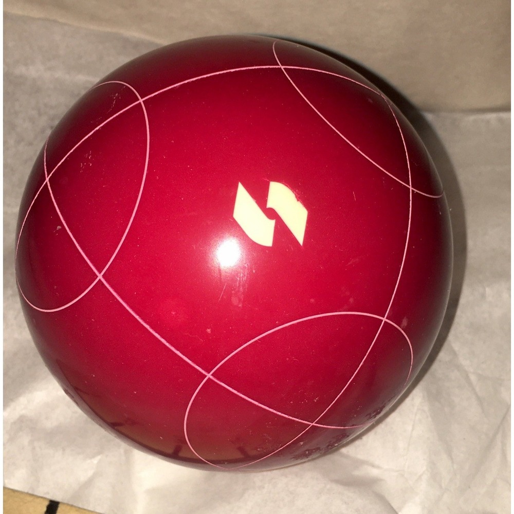 Vintage Sportcraft Bocce 4"‎  Ball Replacement Red Ball Circle  2 pds 4 Oz